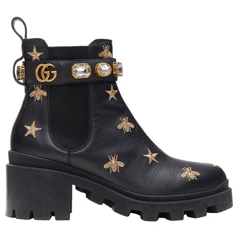 bee boots gucci